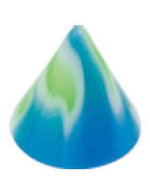 Firepoint Green/Blue - 4 mm Akrylkule til 1,2 mm stang