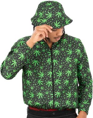 High on Life - 90-Talls Unisex Kostyme med Hatt
