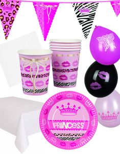 Festpakke for 6 Personer - Party Princess