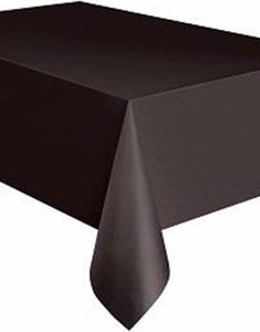 Svart Plastduk 137x274 cm