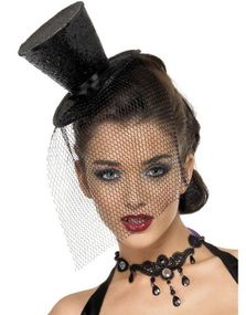 Mini Topphatt - Svart