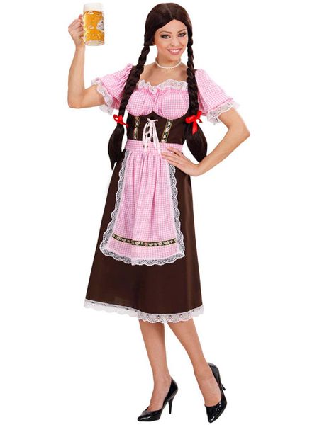 Oktoberfestens Barpike - Kostyme til Dame