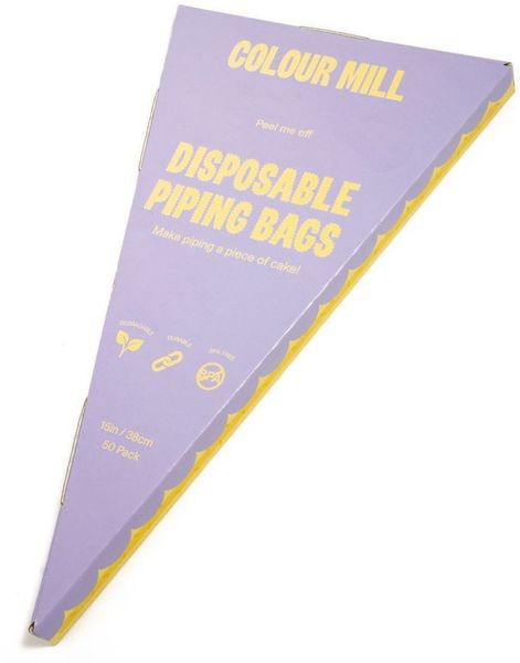 Colour Mill - 50 stk Engangs Sprøyteposer 38 cm