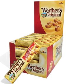 1782777600_124 stk Werthers Original Karamell Sukkertøy i Ruller - Hel Eske 1,2 kg