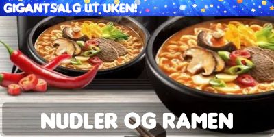 Instant Nudler og Måltider