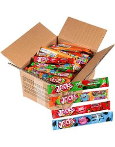 DATOVARE - 3 kg Jocks Chewy Bar Fruitmix - Karamellstenger med Forskjellige Fruktsmaker