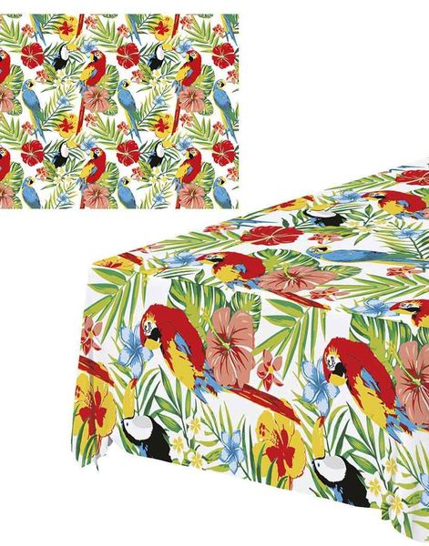 Plastduk med Hawaii Motiv 137x274 cm