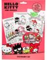 Hello Kitty and Friends -16 stk Aktivitets Ark med Fargestifter og Nøkkelring