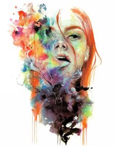 Aquarelle Passion (Fake Tattoo)