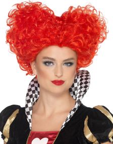 Queen of Hearts Inspirert Hjerte-Parykk