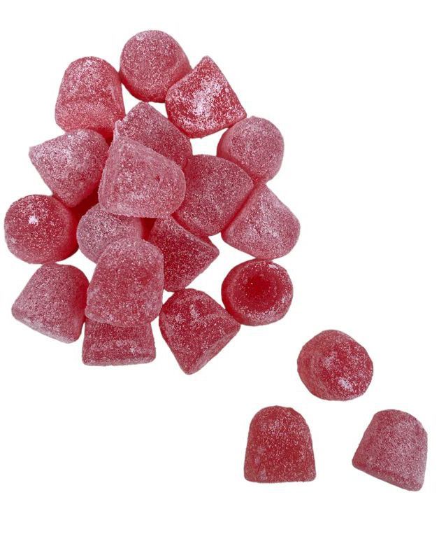 2 kg Lovall's Sugarfree Raspberry Jellies - Bringebær Gelegodteri ...