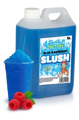 Blue Raspberry Slush-Konsentrat - 40 liter Ferdig Slush - Crazy Factory