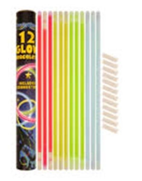 12 stk Glow Sticks Armbånd