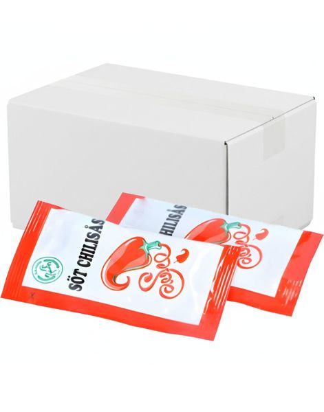 DATOVARE - 100 stk Premium Sweet Chili/Søt Chilisaus i Porsjonspakker 1 kg (Kina)