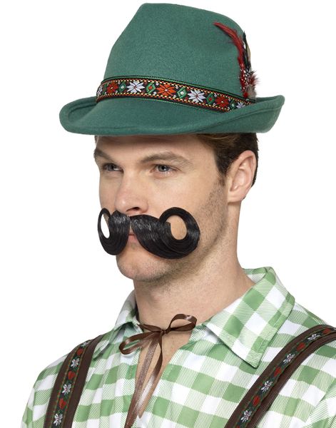 Grønn Deluxe Trenker Oktoberfesthatt