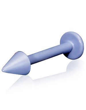 Lilla Labret med Spike Kule - 1.2 x 8 mm