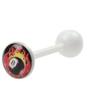 Burning Fire Ball - Tungepiercing