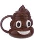 Brun Poop Emoji Kopp med Lokk