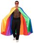 Regnbuefarget Kappe 131 cm - Onesize