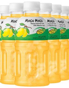 1775088000_16 stk Mogu Mogu Nata De Coco Mango - Mangojuice med Kokosgelebiter 320 ml - Hel Eske (Thailand)
