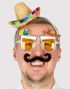 Kostymesett - Tequilabriller med Hatt og Bart
