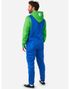 Luigi Onesie/Kigurumi Unisex Kostyme