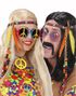 Fargerikt Hippie Pannebånd m/Fjær & Perler