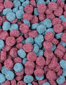 3 kg Barratt Liquorice Jelly Spogs - Gelegodteri med Anissmak og Sukkerskall