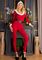 Santa Baby - Jumpsuit Nissekostyme til Dame