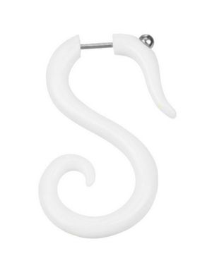 Swan - Hvit Fake Piercing
