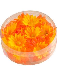20 Stk Dekorative Tusenfrydblomster - Orange