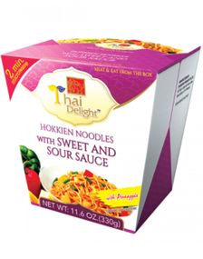 1772236800_1Thai Delight Mikronudler - Hokkien Noodles with Sweet and Sour Sauce 330 gram (Thailand)