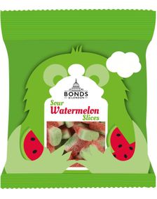 Sour Watermelon Slices - 55 g Bonds of London (UK)