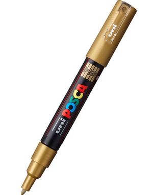 Posca Tusj PC-1M Gullfarget 0,7mm