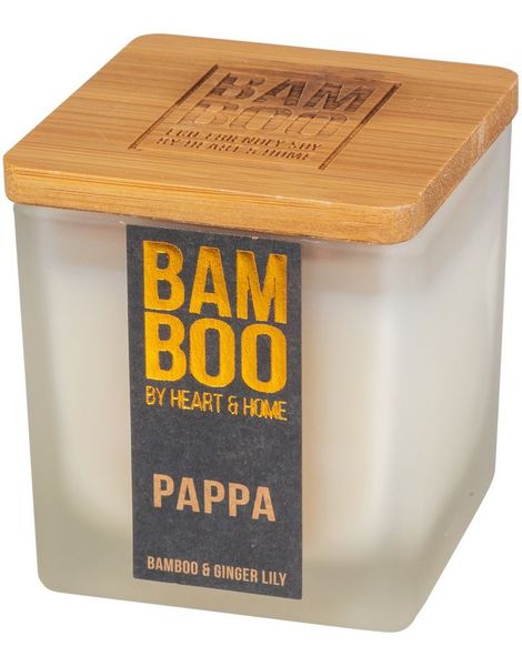 Pappa - Duftlys med Lukt av Bambus og Høstingefær