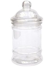 Elegant Krukke med Lokk - 380 ml