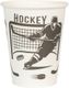 8 stk Pappkrus Hockey 250 ml