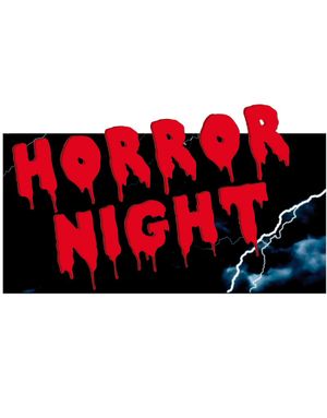 Horror Night - 30x55 cm PVC Veggdekorasjon - Zombie Horror