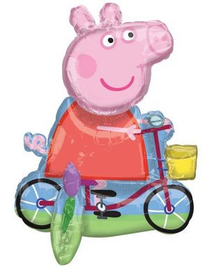 Peppa Pig Stående Folie Ballong 45x55 cm