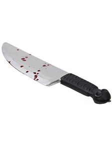 Slakterkniv m/Blod - 39 cm Kostymetilbehør