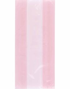 30 stk Lys Rosa Godteposer i Plast