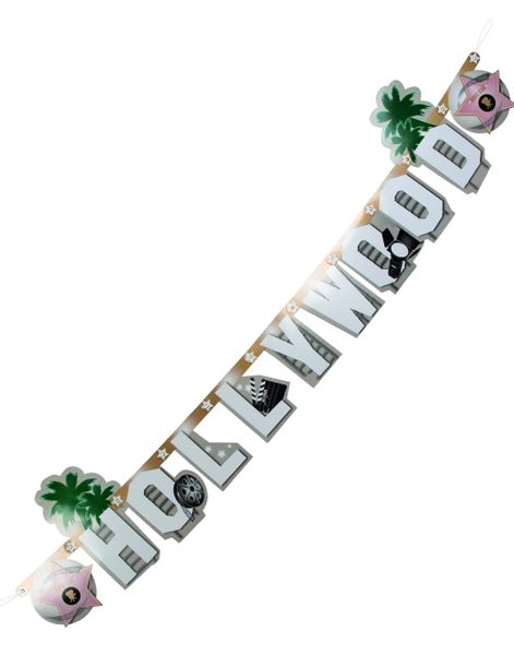 135 cm Banner - Hollywood Fame