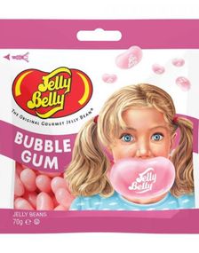 Jelly Belly Bean - Gelebønner med Bubble Gum Smak (USA Import)