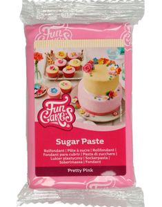 Funcakes Fondant - Pretty Pink / Lys Rosa 250 gram
