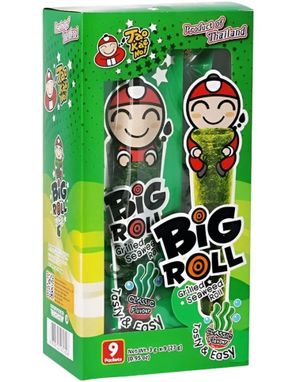 9 stk Big Roll Grilled Seaweed Roll - Tao Kae Noi 27 gram (Thailand)
