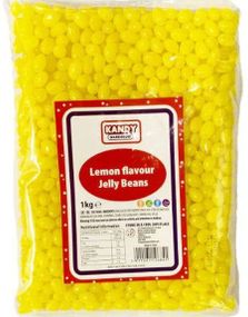 1 kg Zed Candy Lemon Jelly Beans - Gelebønner med Sitronsmak