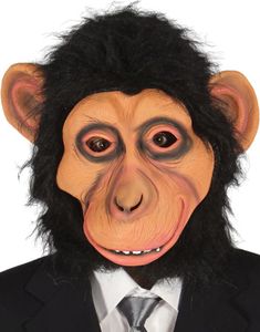 Ape Latex Dyremaske med Fuskepels