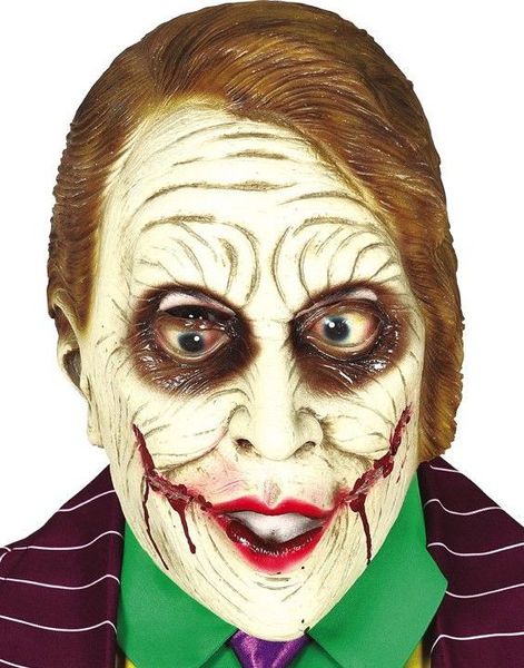 The Joker Inspirert Klovnemaske i Latex