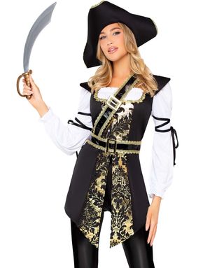 Buccaneer Piratkostyme til Dame