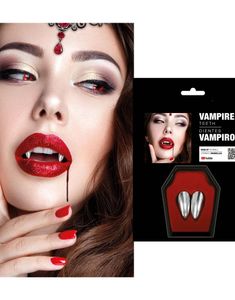 Sølvfargede Vampyrtenner